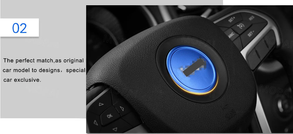 MOPAI Автомобильный руль декоративная накладка для Jeep Wrangler/Cherokee/Compass/Патриот/Grand Cherokee/Renegade аксессуары