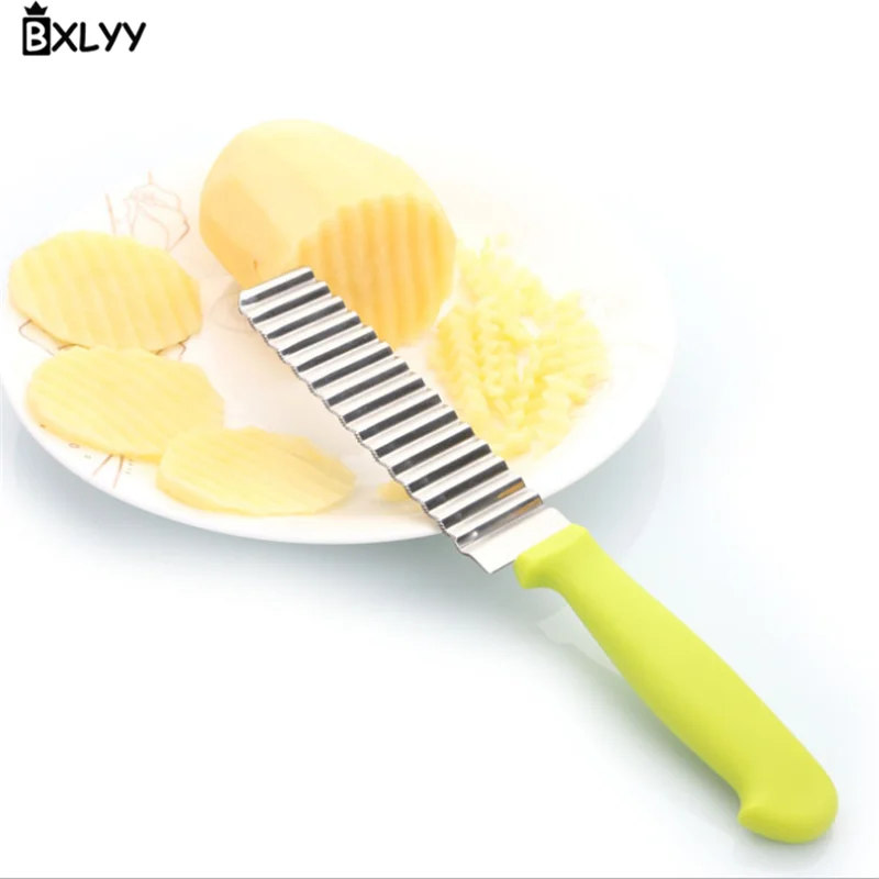 Домашний креативный нож BXLYY для резки картофеля фри цветов кухонные инструменты
