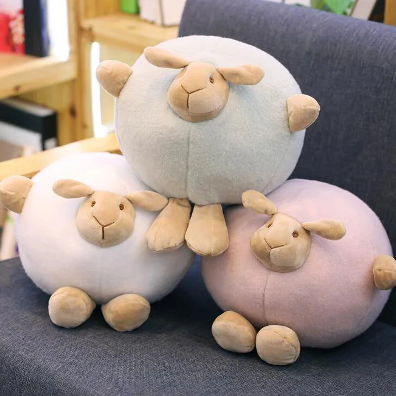 Креативная круглая вращающаяся маленькая шерстяная бархатная игрушка милая