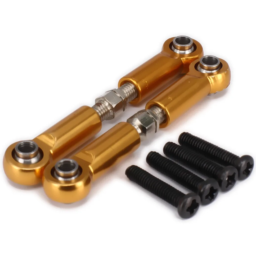 Алюминиевый Регулируемый сервопривод тяговые рулевые стержни ручки M3 резьба 2 5