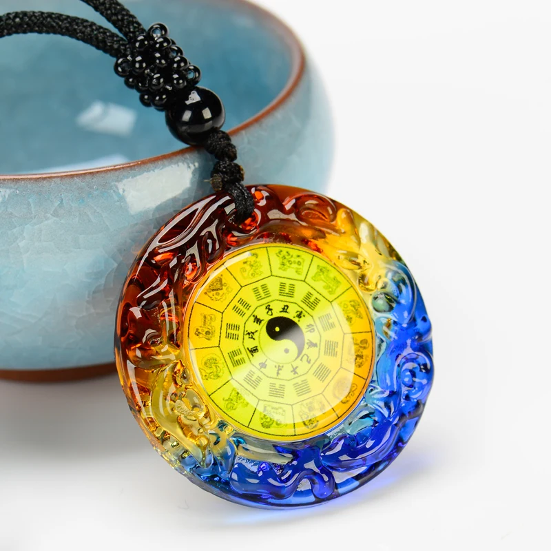 2 шт. Карманный эффективный талисман для путешествий на удачу восемь диаграмм