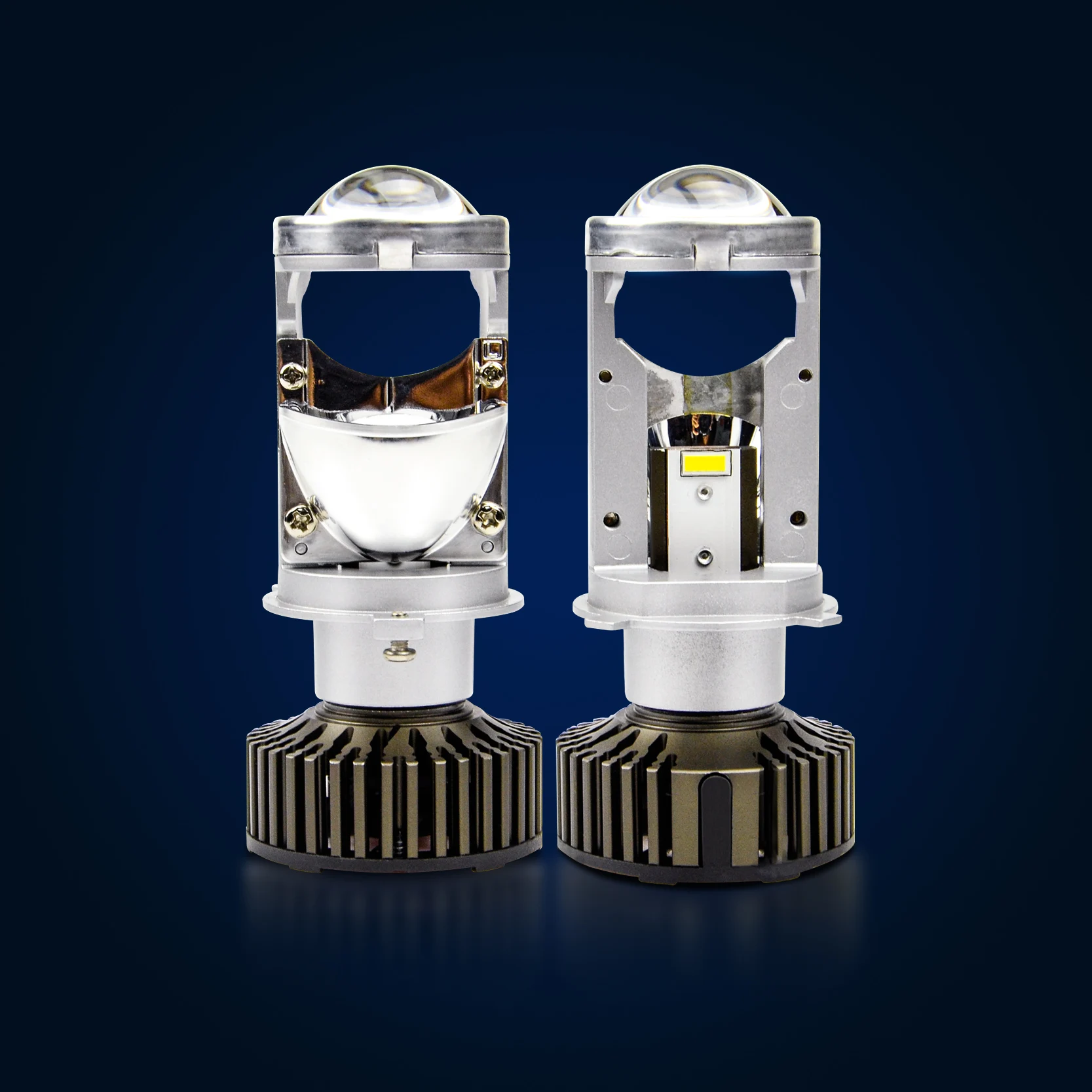 KAMISO LED H4 фара проектор 12V Hi/Low light Объектив для использование автомобиля авто