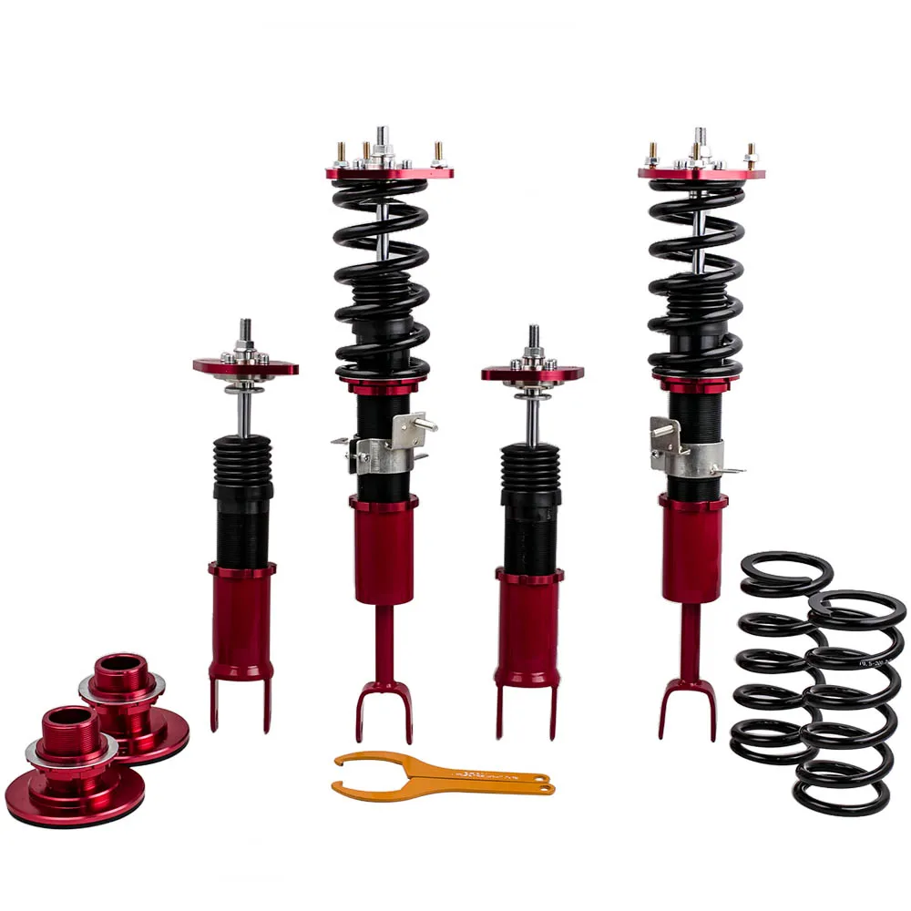 

Shocks Coilover Suspension Kits for Nissan Fairlady 350Z Z33 03-2008 Adj. Height Coilovers Spring Strut lowering