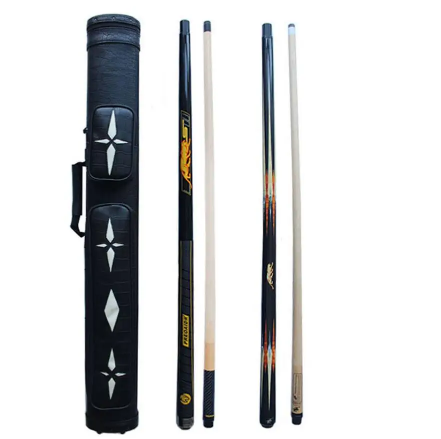 

PREOAIDR 3142 SE Billiard Pool Stick Kit Cues Black White 10mm 11.5mm 13mm Tip S2 Break Punch Jump Cue Set with Pool Cue Case