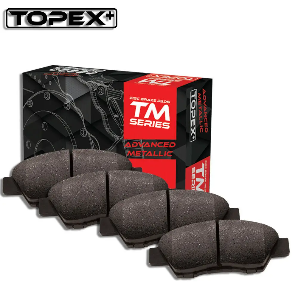TOPEX полуметаллический тормозные колодки передние и задние для 2004 2005 2006 2007 2008 Ford F