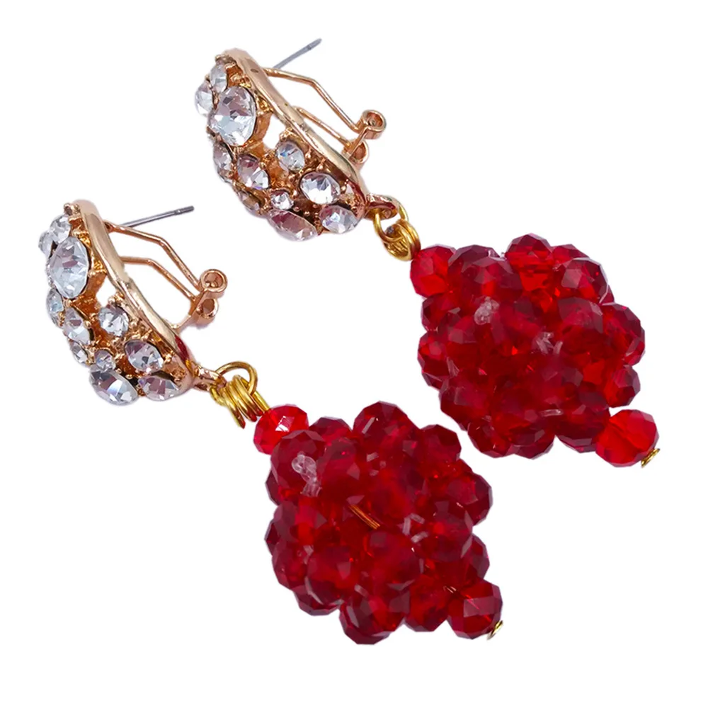 Модный комплект ювелирных изделий из фианита и шампанского золотого цвета AB