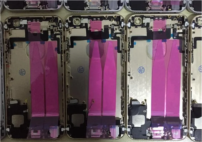 Lyenn полный корпус для iPhone 6 6G задняя крышка батарейного отсека средняя рамка