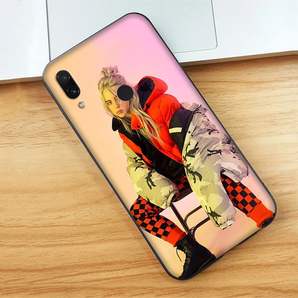 Billie eilish радужные глаза океана мягкий чехол для Xiaomi Redmi Note 7 4 4X6 Pro 5 Plus 5A 6A Go S2 - Цвет: 9