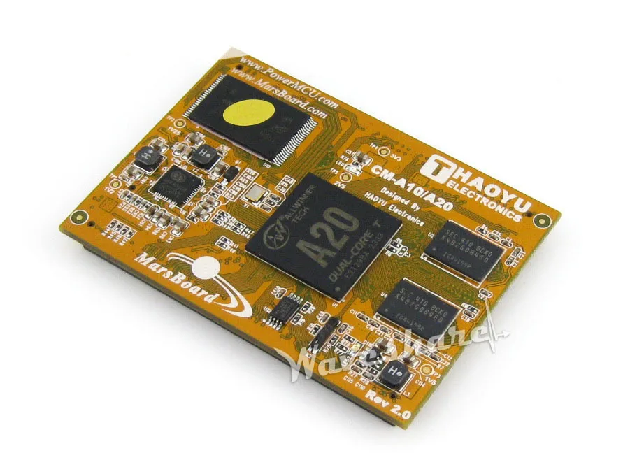 MarsBoard A20 двухъядерный процессор ARM Cortex A7 мали-400 GPU Марс комплект разработки доска |