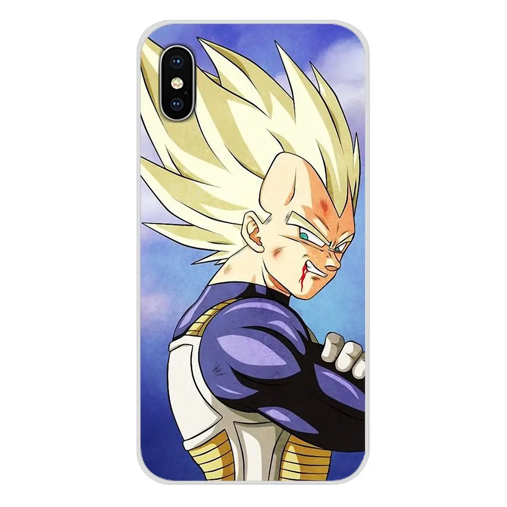 Для Huawei P Smart Mate Honor 7A 7C 8C 8X 9 P10 P20 Lite Pro Plus прозрачный мягкий чехол DRAGON BALL Z Super Saiyan Vegeta |