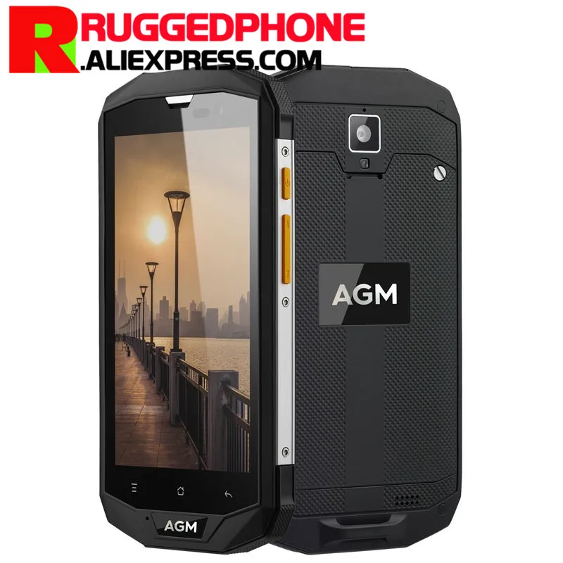 AGM A8 LTE смартфон IP68 Водонепроницаемый противоударный Android 7 0 5 дюйма MSM8916 4 ядра 3 GB