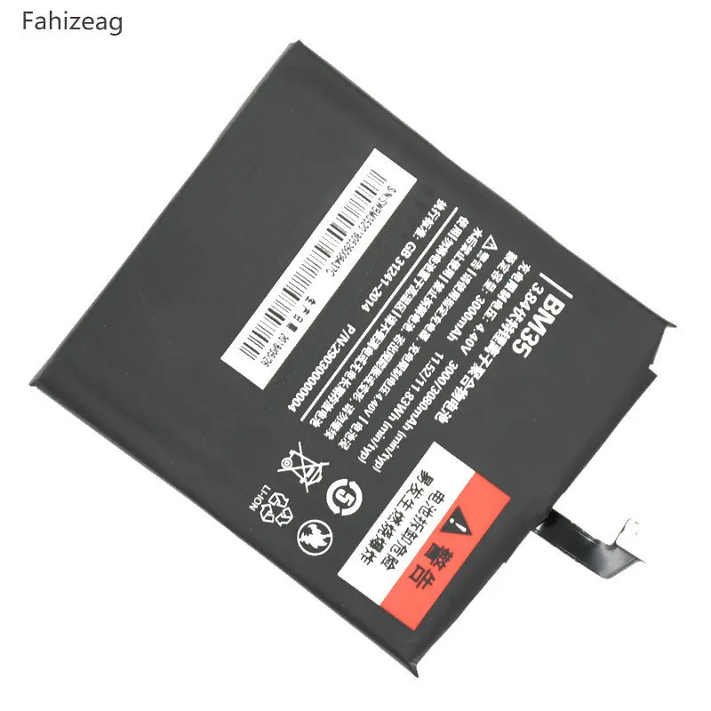 Fahizeag 3000 мАч BM35 запасная батарея для мобильного телефона Bateria Batterij аккумуляторов