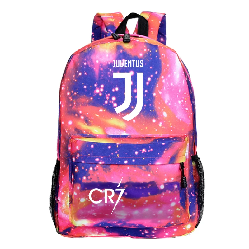 6 Горячая Распродажа чехол с изображением Криштиану Роналду CR7 рюкзак для учеников, мальчиков и девочек школьные сумки Мода Новая коллекция одежды для маленьких детей Для мальчиков и девочек обратно в школьный подарок школьная сумка - Цвет: 6
