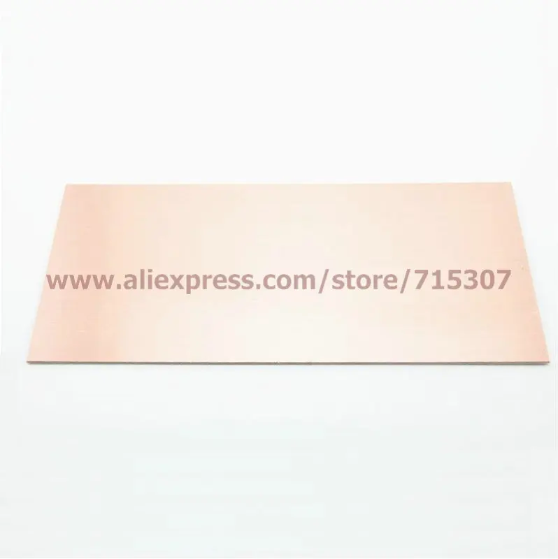 Односторонняя печатная плата с медным покрытием 2 шт. 10*22 / 10x22 см/универсальная