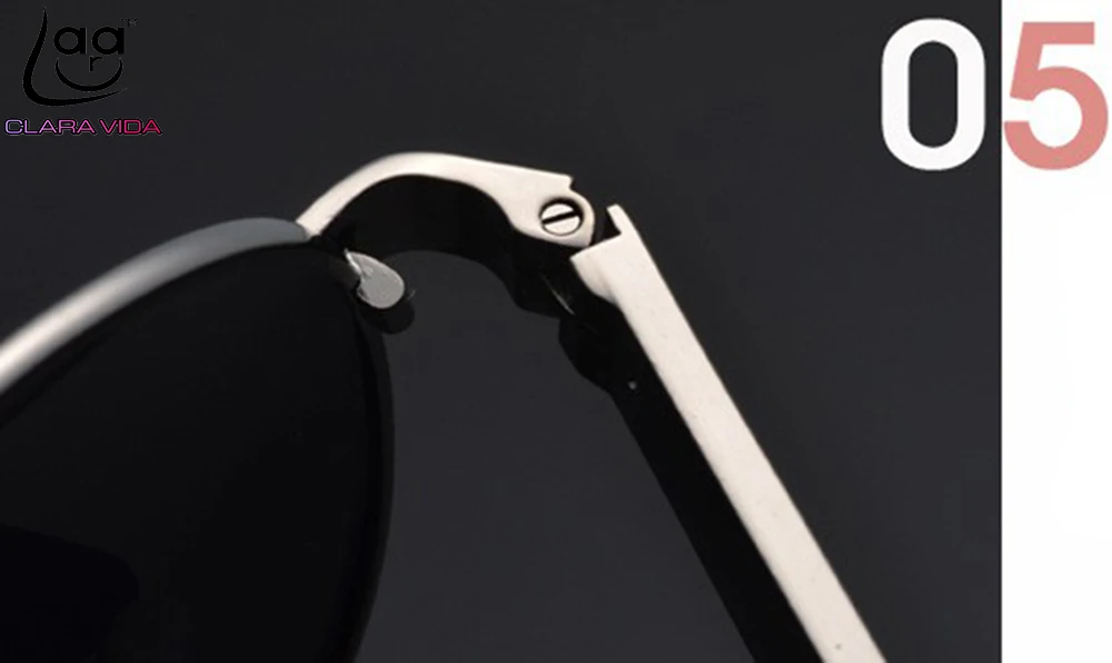 

=clara Vida= Custom Made Nearsighted Minus Prescription Lenses Al-mg Alloy Sunglasses -1 -1.5 -2 -2.5 -3 -3.5 -4 -5 -5.5 -6