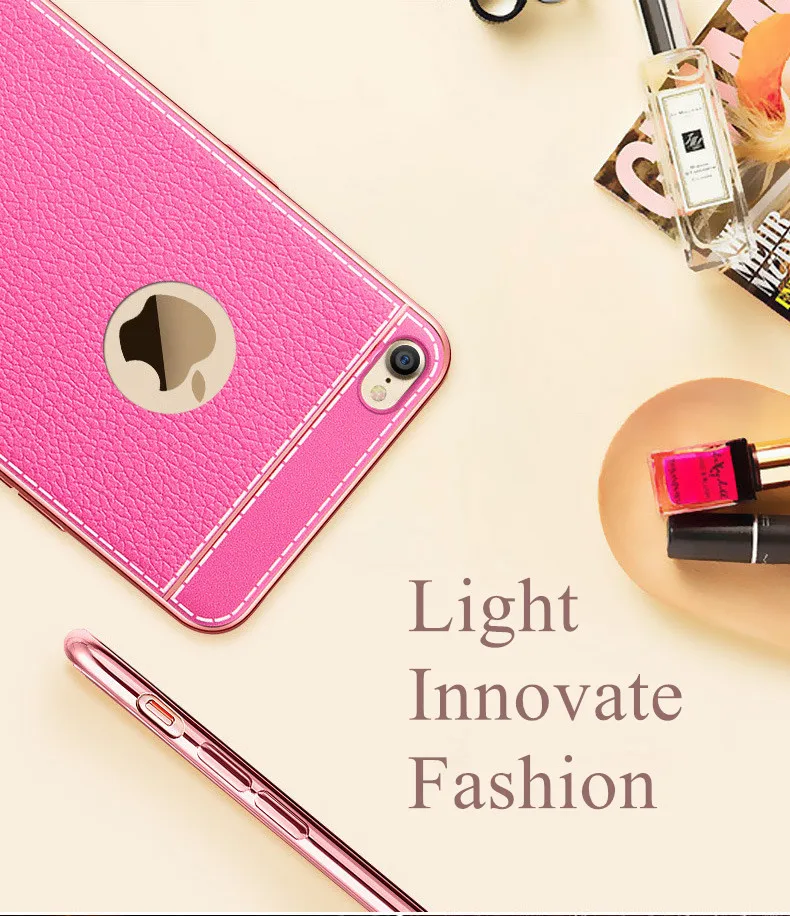 S&ampJ Phone 6 6s Plus Fashion Luxury Leather Cell Case for IPhone 7 8 7Plus 8Plus X |