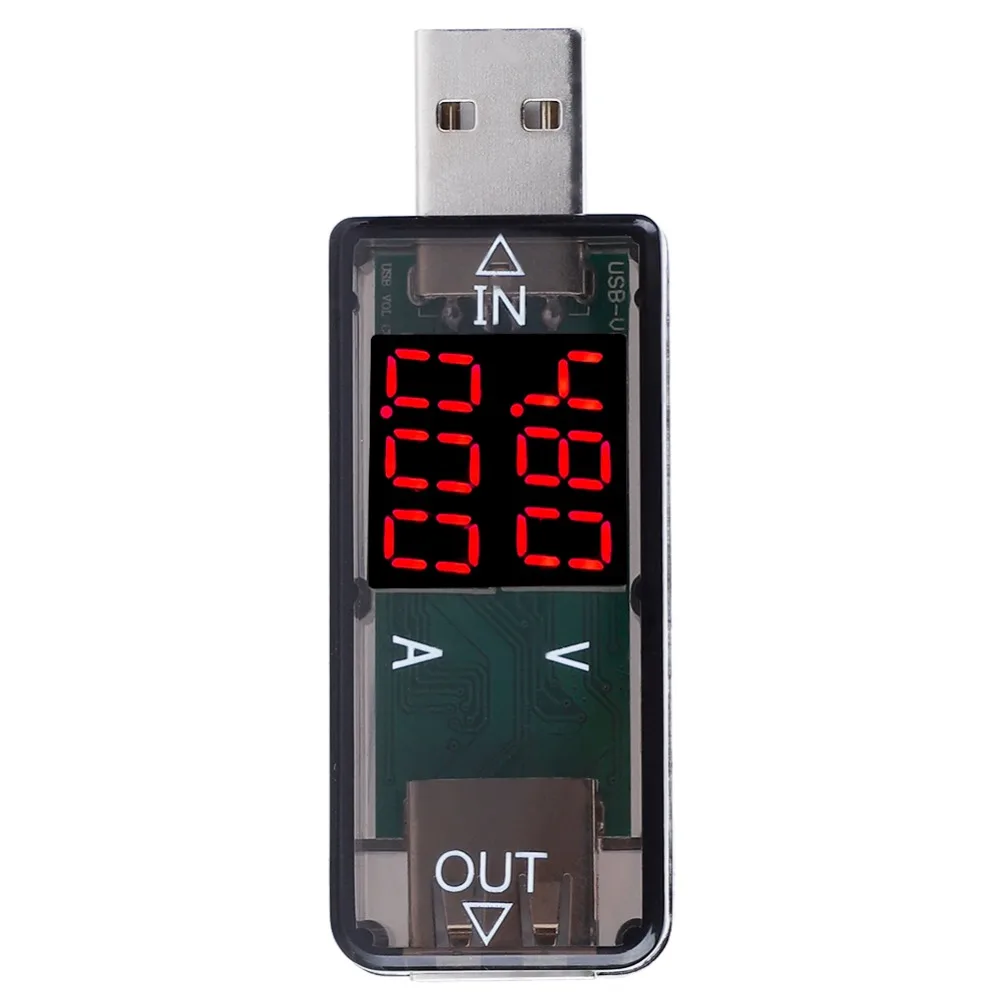 ANENG USB цветной ЖК-Вольтметр Амперметр измеритель тока мультиметр для измерения usb-устройств QC2.0/QC3.0 Быстрая зарядка тест