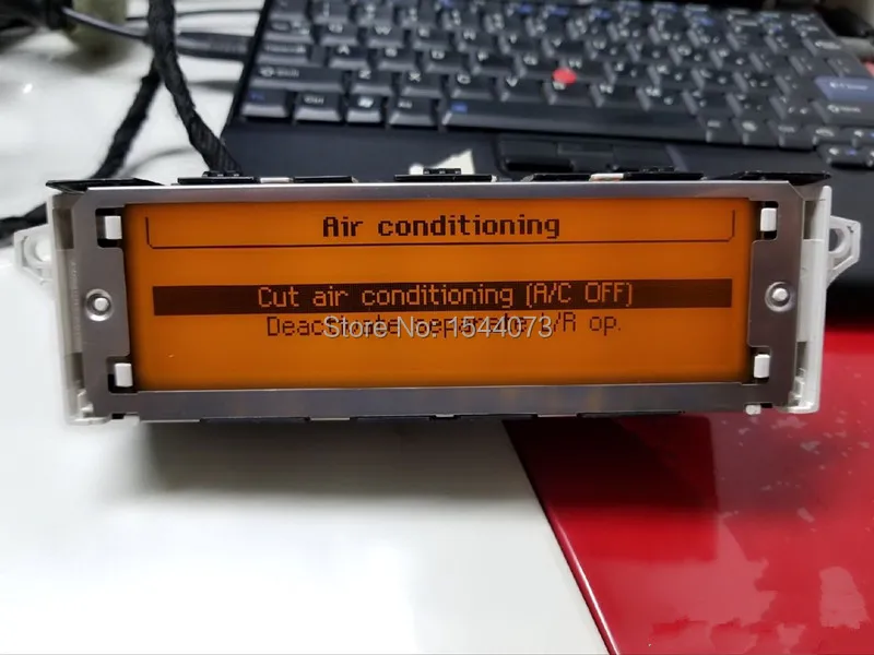 Автомобильный экран 5 меню с поддержкой французского USB двухзонный воздушный