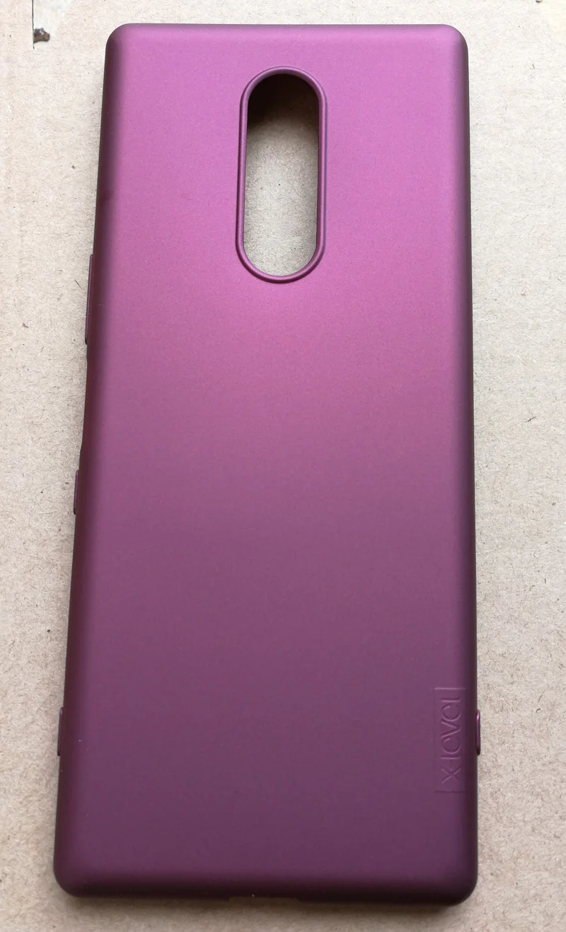 X-Level Мягкий силиконовый чехол для sony Xperia 1 5 X Level Ультратонкий матовый ТПУ защитный чехол для Xperia 8