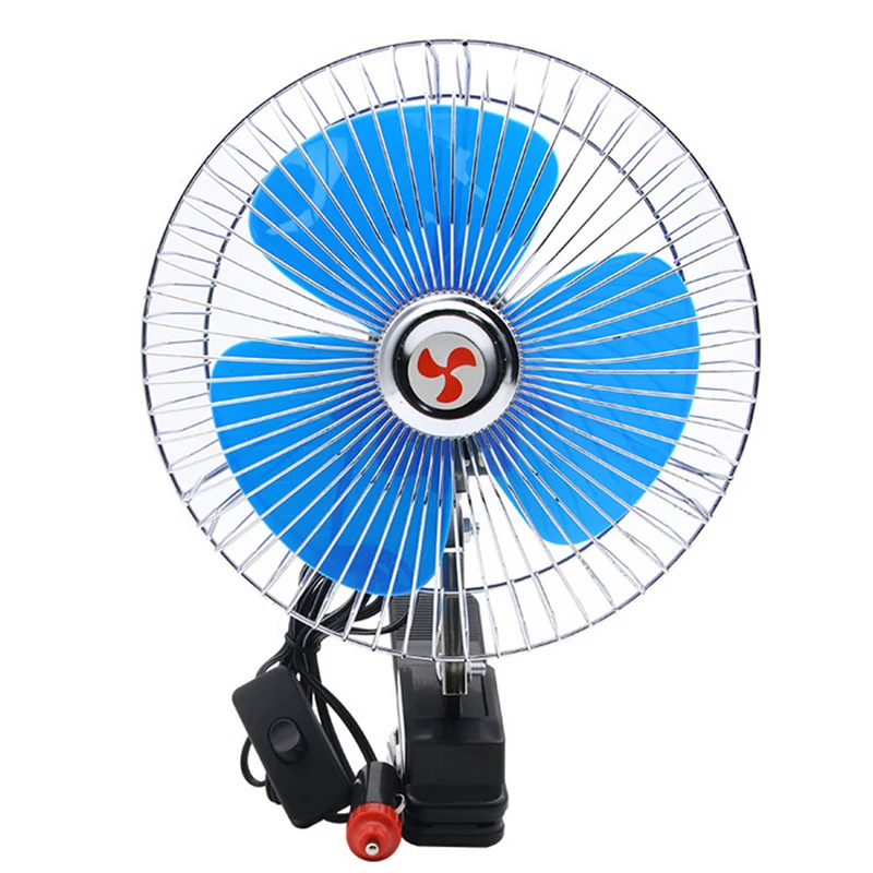 8 автомобиль DC12V полузакрытый вращающийся охлаждающий Электрический вентилятор