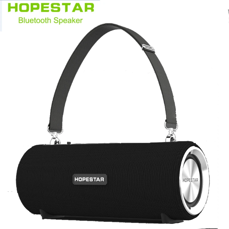 Новый HOPESTAR H39 Беспроводной портативный Bluetooth Динамик Водонепроницаемый открытый сабвуфер с Мощность Bank USB AUX