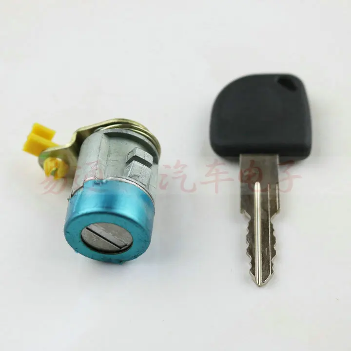 Для Chevrolet Spark левая передняя дверь замок Авто практика цилиндр замка с черным