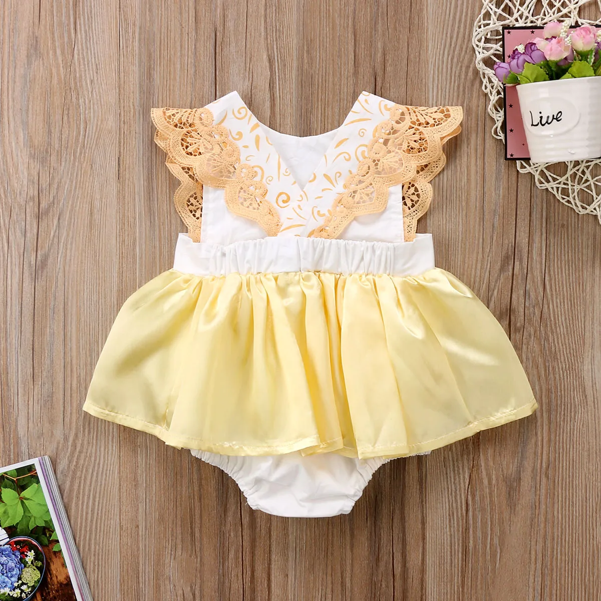 2018 рождественское кружевное платье-боди для новорожденных девочек одежда с