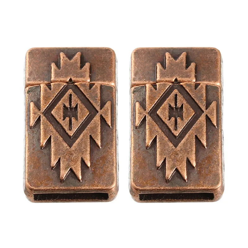 5 шт. магнитные застежки для браслетов из кожи под античную бронзу 10 х2 мм|magnetic