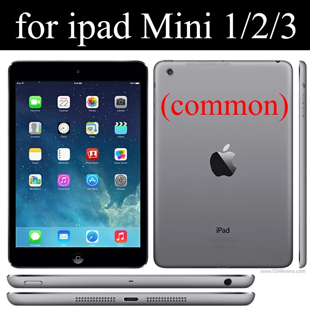 Чехол книжка AXD для Apple ipad Mini 1 2 3 кожаный защитный чехол подставка A1432 A1454 A1455 A1489 A1490