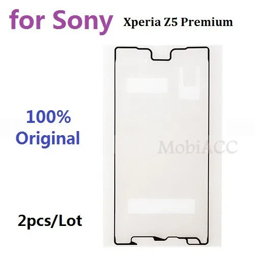 2 шт./лот оригинал для Sony Xperia Z5 Premium LCD клейкая наклейка Сенсорный ЖК экран