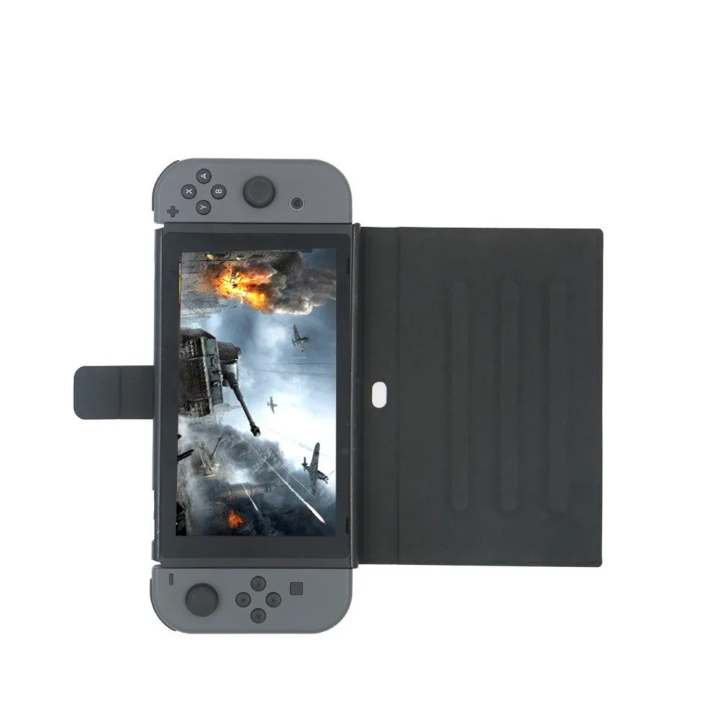 Кожаный чехол-книжка из искусственной кожи для Nintendo Switch Video Game защитный чехол с