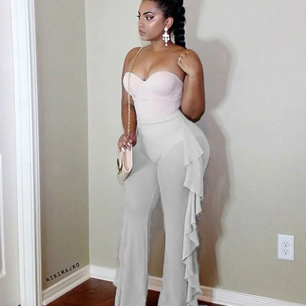 2019 сексуальные женские прозрачные брюки накидка на бикини сетчатые оборки