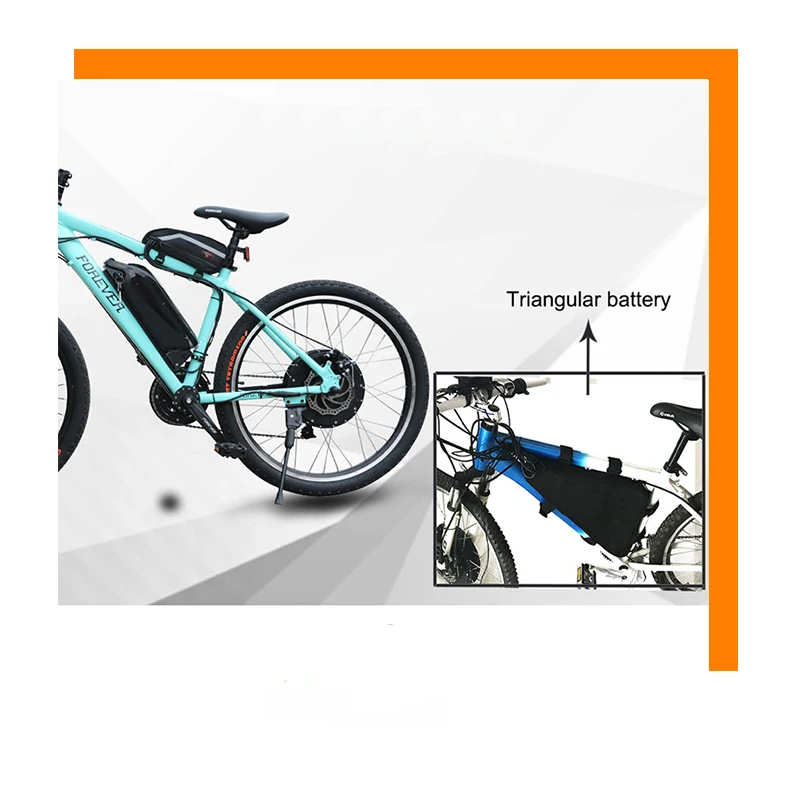 JS 48V 1000W EBike набор для преобразования, набор для электрического велосипеда с толстыми шинами S900LCD моторное колесо 20 26 SAMSUNG литиевая батарея бесщеточный 5