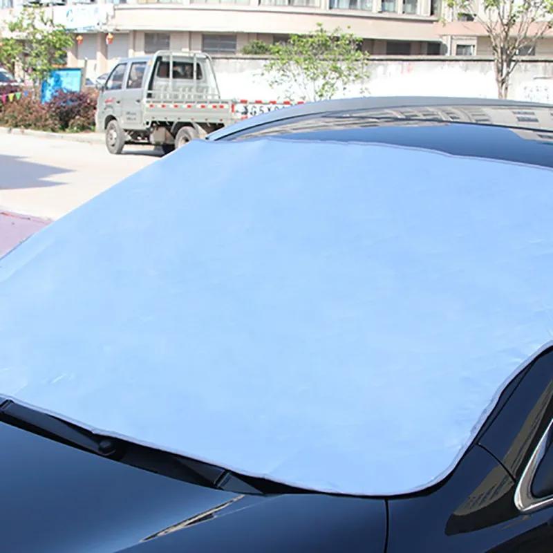 Автомобильные аксессуары тонкий чехол для лобового стекла зимнее