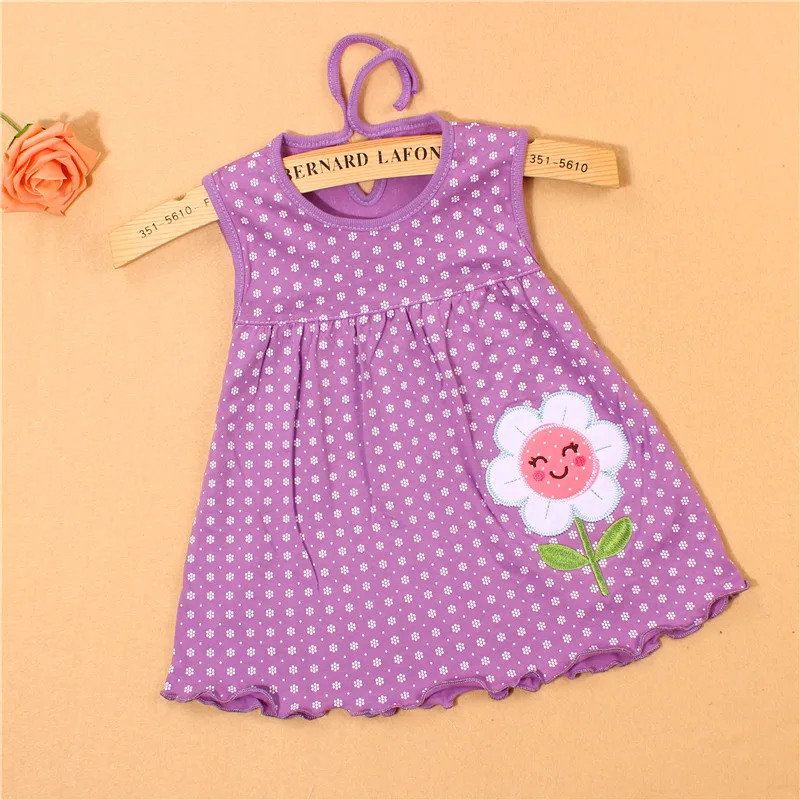 FHADST/2019 г. Милое платье для маленьких девочек Vestido infantil хлопковые обычные платья