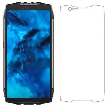 Для Blackview BV6800 Pro Мягкая силиконовая задняя накладка из ТПУ чехол 9H 0,3 мм 2.5D пленка из закаленного стекла для Blackview BV6800 Pro