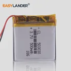 Литий-полимерный аккумулятор 3,7 в 503030 500 мАч для GPS MP3MP4 плеера вождения dvr Nokia BH-503 stereo bluetooth Смарт-часы