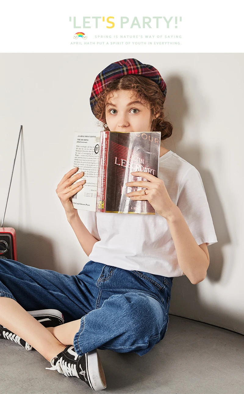 SEMIR, женская футболка, одежда с круглым вырезом, короткий рукав, женская футболка, хлопковые топы, mujer verano,, Повседневная летняя модная футболка