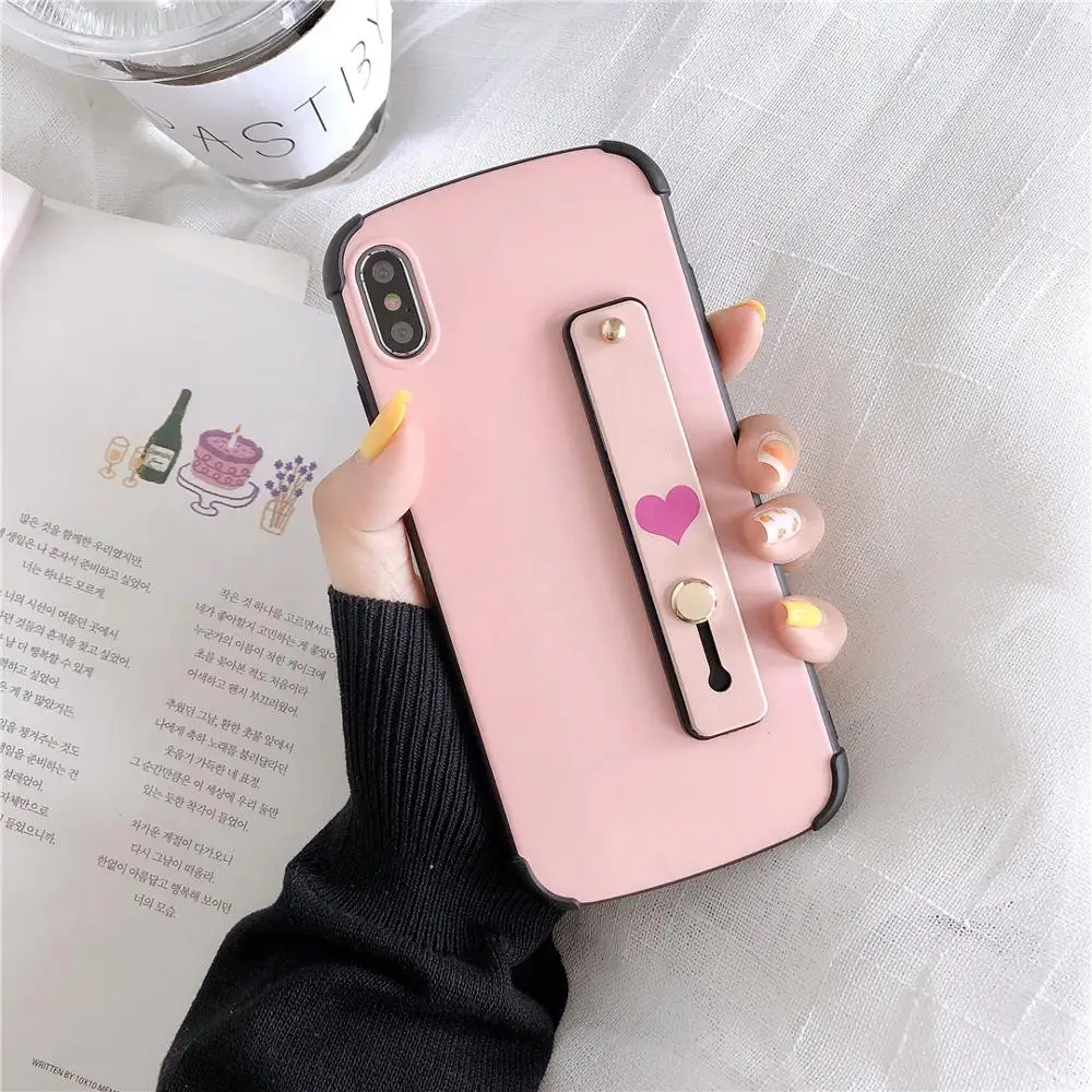 HUANQING Модный чехол для мобильного телефона love stent iPhone XR XS Max 6 6S 7 7Plus 8 8Plus защитный с