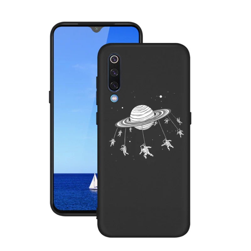 Мягкий силиконовый чехол QAQsam 6 39 дюйма для Xiaomi Mi9 Mi 9 матовый с рисунком чехлы