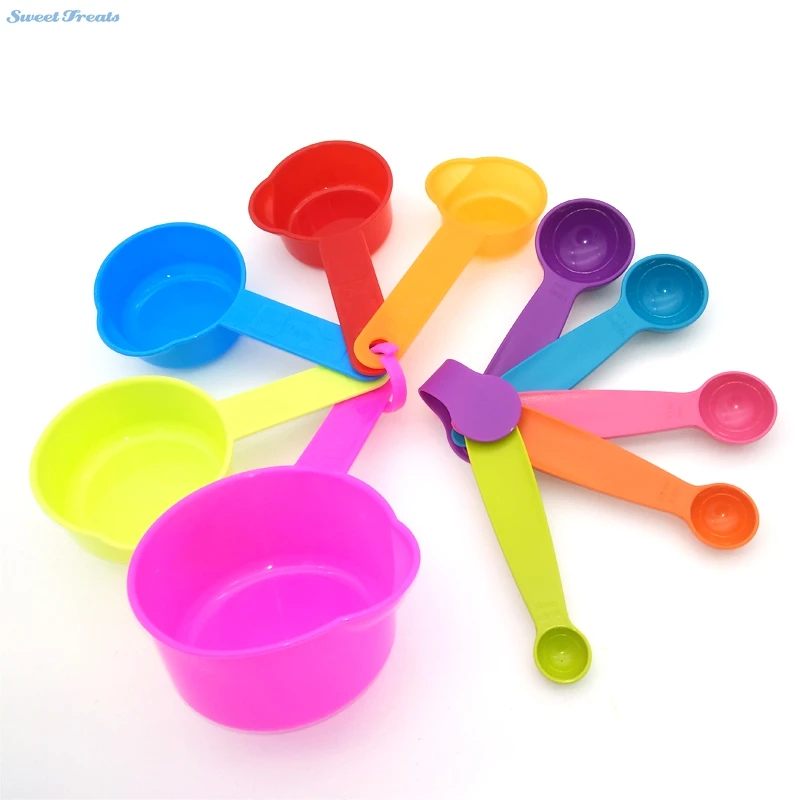 Набор измерительных чашек и ложек измерительные чашки многоцветные ложки