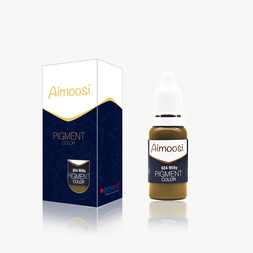 6 бутылок Aimoosi тату пигмент для Перманентный татуаж бровей Munsu красота макияж