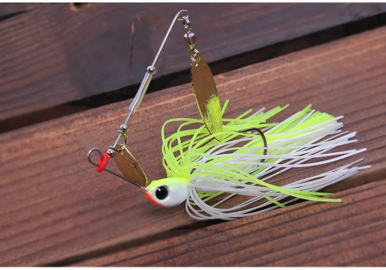 Tsurinoya одет ложки рыболовные приманки 7 г 10 головок Spinnerbaits Jig Head крюк купальник с