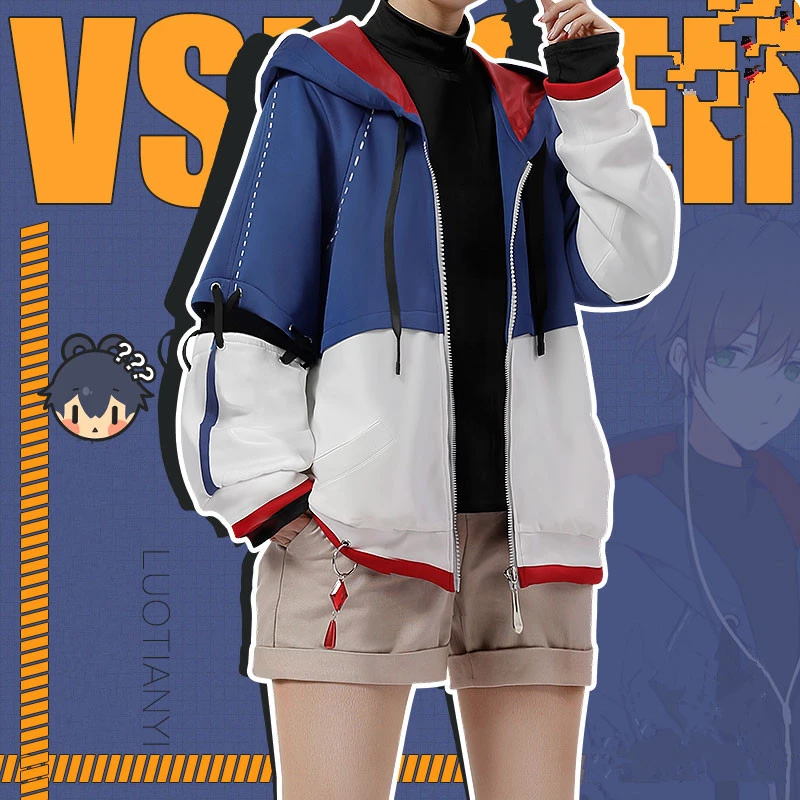 VOCALOID Cosplay Yan He Luo Tianyi Yue Zheng Ling Secret косплей костюм повседневные Костюмы рубашка +