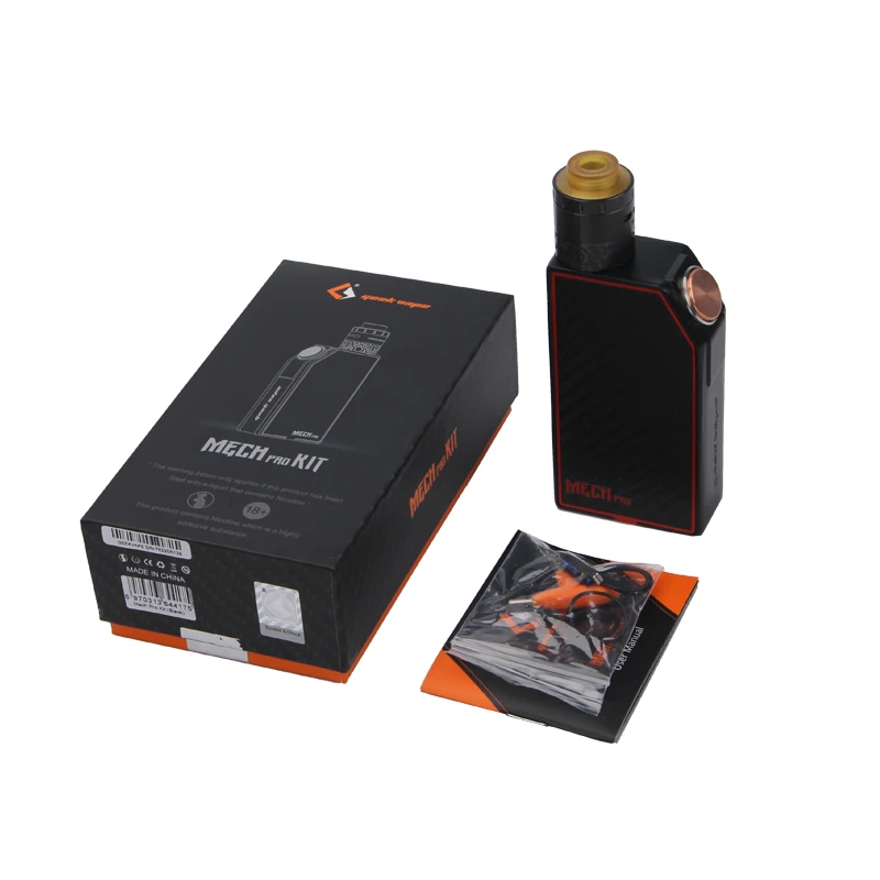 100% Оригинальные GeekVape мех Pro Kit с Медуза испаритель присоединённой ёмкостью для