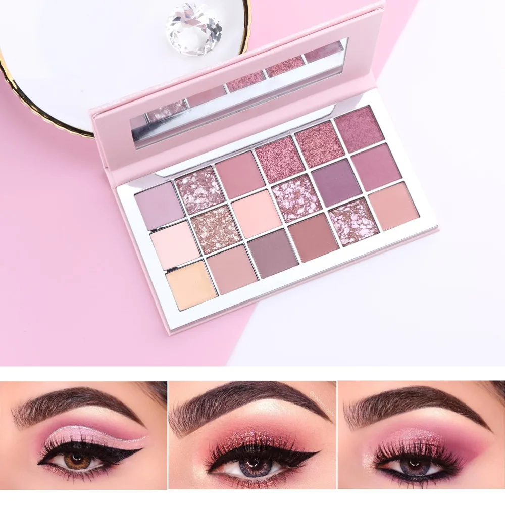 Miaool Beauty Makeup новинка тени для век телесного цвета палитра фирменная 18 видов цветов