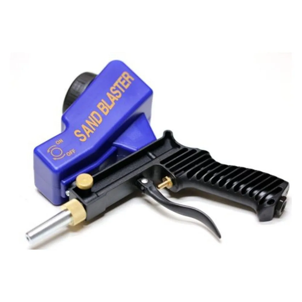 Miniature Portable Gravity Sandblasting Gun Pneumatic Set Rust Blasting Device Small Sand Machine | Инструменты