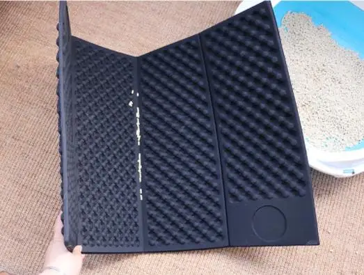 Водонепроницаемый коврик для кошачьих туалетов складной двухслойный спальный EVA