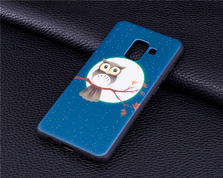 3 Матовый мягкий TPU чехол для samsung A3 A5 A8 S7 S8 S9 плюс J3 J5 J7 J2 Pro силиконовый узор Картина чехол для телефона - Цвет: 3