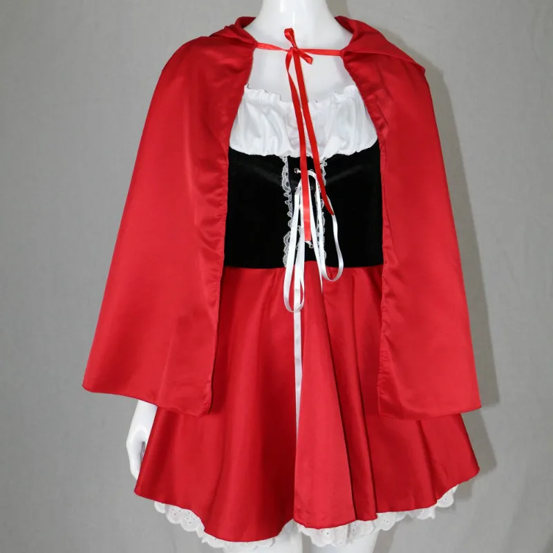 Новые костюмы на Хэллоуин для женщин сексуальная косплей маленький красный